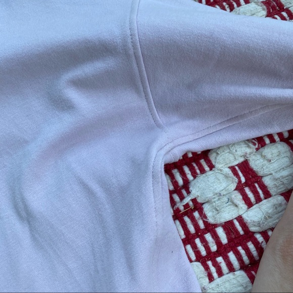 LULULEMON porcelain pink Stress Less funnel neck sweatshirt 6 - Picture 5 of 13